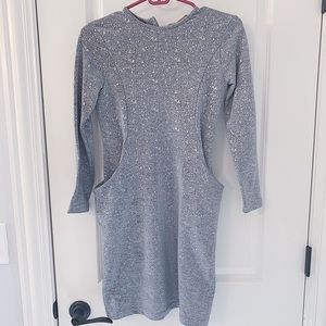 *HAS POCKETS* Girls Knee Length Dress Size 10